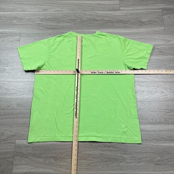 Vintage Polo Ralph Lauren Shirt Mens Extra Large Green Box Logo Casual - Picture 9 of 12